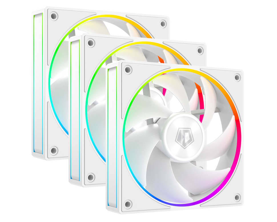 Вентилятор для корпуса ID-COOLING AF-127-ARGB-W TRIO
