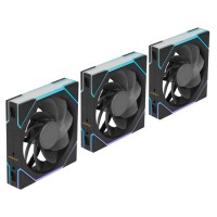 Комплект вентиляторов для корпуса Lian Li UNI FAN TL LCD 120 ARGB Black (G99.12TLLCD3B.R0)