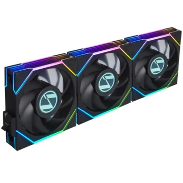 Комплект вентиляторов для корпуса Lian Li UNI FAN TL LCD 120 ARGB Black (G99.12TLLCD3B.R0)