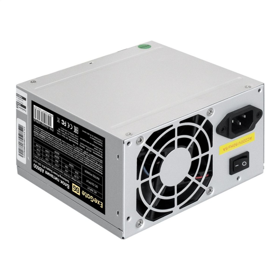 Блок питания ExeGate 600W AB600 (EX292142RUS)