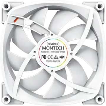 Вентилятор для корпуса Montech RX140 Reverse ARGB White (RX140W) PWM