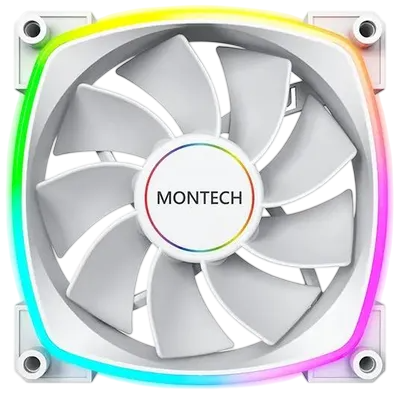 Вентилятор для корпуса Montech RX140 Reverse ARGB White (RX140W) PWM