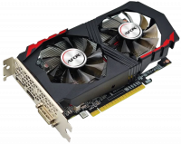 Видеокарта AFox (AF1050TI-4096D5H2-V6) GeForce GTX 1050 Ti 4GB GAMING