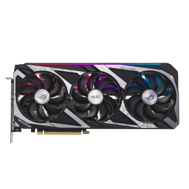 Видеокарта ASUS (ROG-STRIX-RTX3060-O12G-GAMING) GeForce RTX 3060 12Gb ROG STRIX OC