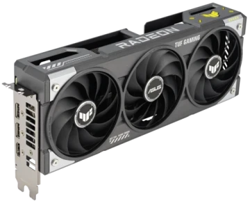 Видеокарта ASUS (TUF-RX9060XT-O16G-GAMING) Radeon RX 9060 XT 16GB GAMING OC (90YV0LF0-M0NA00)