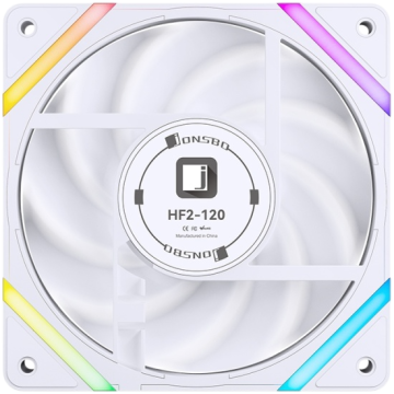 Вентилятор для корпуса JONSBO HF2-120W ARGB LED White