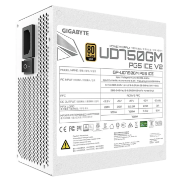 Блок питания Gigabyte 750W (GP-UD750GM PG5 V2 ICE)