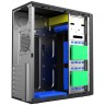 Компьютерный корпус Foxline FL-301 Black (FL-301-FZ450R) 450W