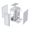 Компьютерный корпус XASTRA A300 0F-WH TG White (A300-0F-WH)
