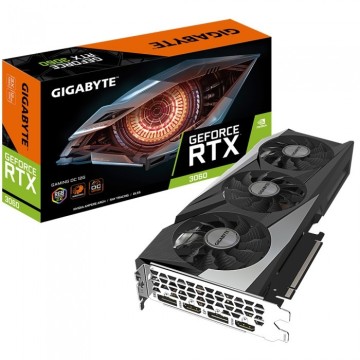 Видеокарта Gigabyte (GV-N3060GAMING OC-12GD) GeForce RTX 3060 12GB GAMING OC