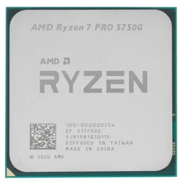 Процессор AMD Ryzen 7 5750G PRO OEM 100-100000254