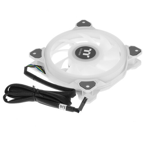 Вентилятор для корпуса Thermaltake Riing Quad 12 Radiator TT Premium Edition White RGB CL-F100-PL12SW-A