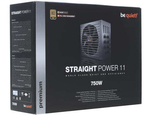 Блок питания Be Quiet! 750W STRAIGHT POWER 11 BN283