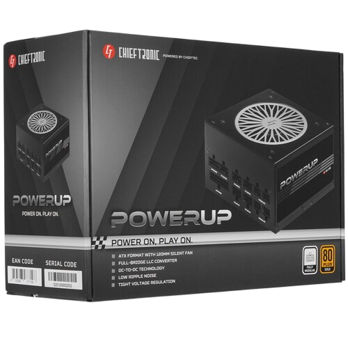 Блок питания Chieftec 750W CHIEFTRONIC PowerUp (GPX-750FC)