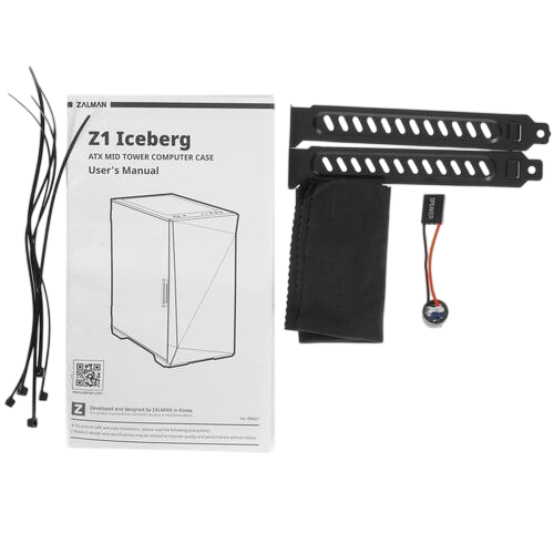 Компьютерный корпус Zalman Z1 Iceberg Black