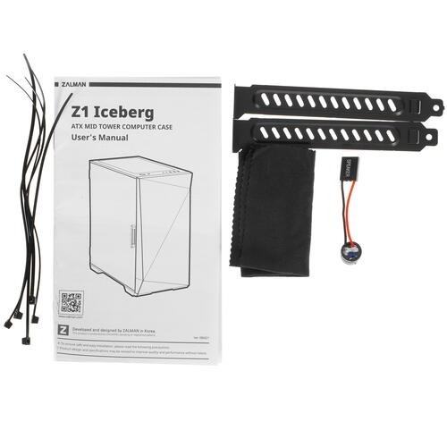 Компьютерный корпус Zalman Z1 Iceberg Black