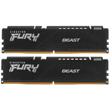 Оперативная память 64 Gb 5200 MHz Kingston FURY Beast Black XMP (KF552C40BBK2-64)
