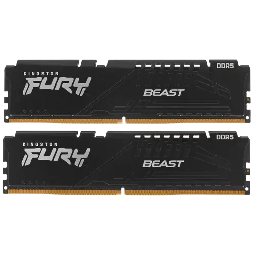 Оперативная память 64 Gb 5200 MHz Kingston FURY Beast Black XMP (KF552C40BBK2-64)
