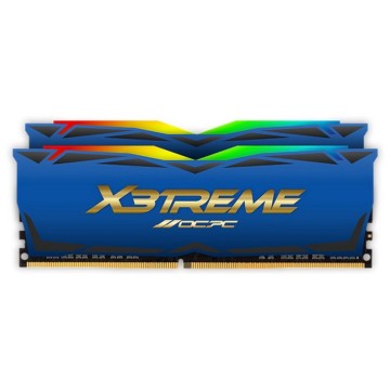 Оперативная память 16 Gb 3200 MHz OCPC X3TREME RGB Blue (MMX3A2K16GD432C22BU)