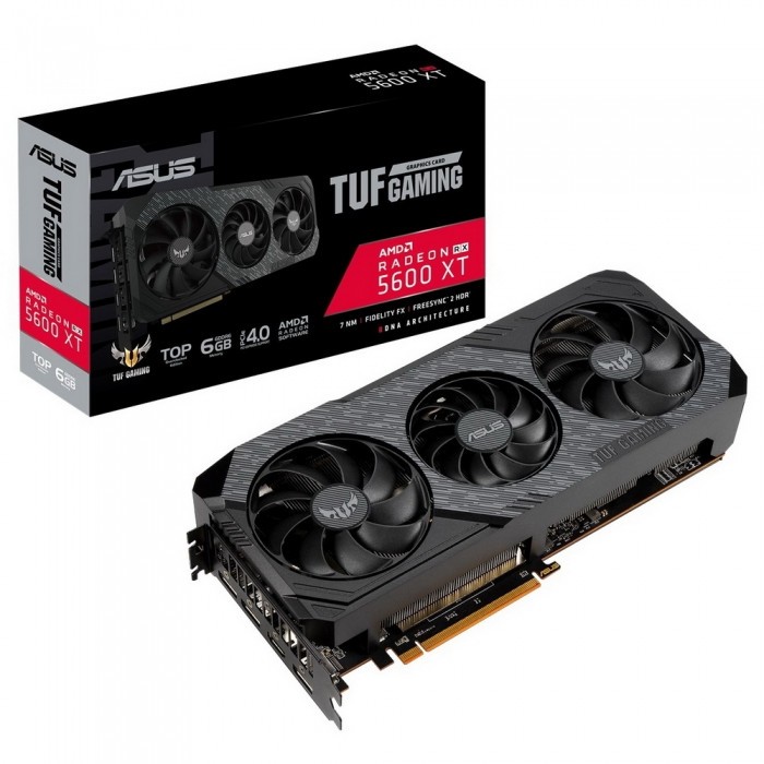 Видеокарта ASUS (TUF 3-RX5600XT-T6G-EVO-GAMING) AMD Radeon RX 5600 XT 6GB TUF EVO GAMING