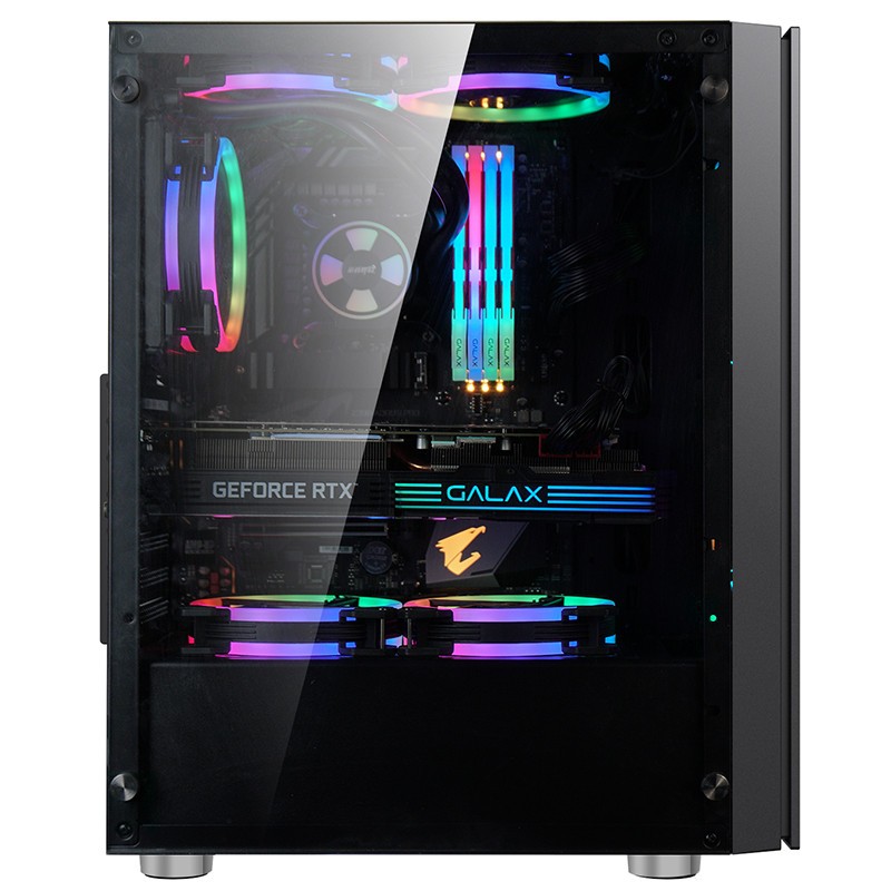 Компьютерный корпус 1STPLAYER BLACK.SIR B7-A (B7-A-4M2)
