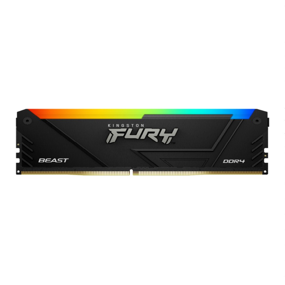 Оперативная память 8 Gb 3733 MHz Kingston FURY Beast RGB XMP Black (KF437C19BB2A/8)