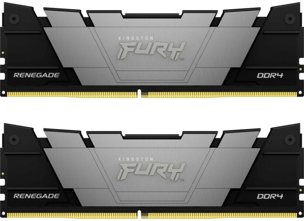 Оперативная память 16 Gb 4000 MHz Kingston FURY Renegade Black (KF440C19RB2K2/16)
