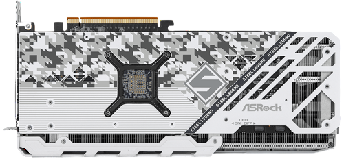 Видеокарта ASRock (RX7900GRE SL 16GO) Radeon RX 7900 GRE 16GB STEEL LEGEND OC