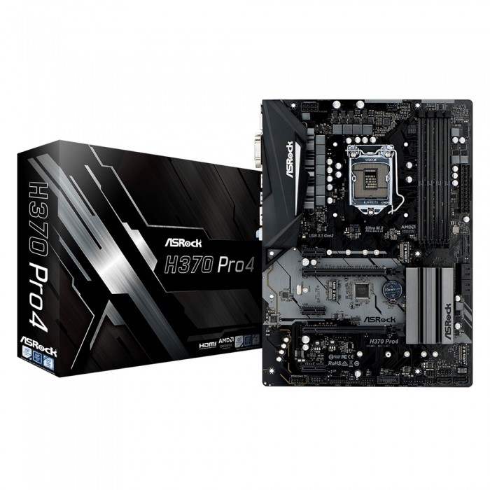 Материнская плата ASRock H370 PRO4