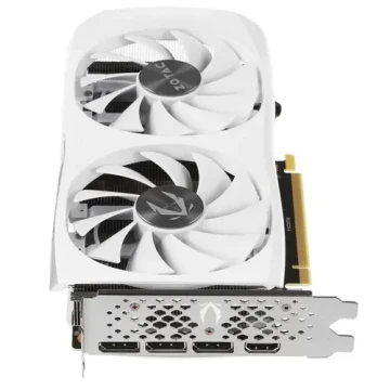 Видеокарта ZOTAC (ZT-D40700Q-10M) GeForce RTX 4070 12GB TWIN EDGE OC WHITE ED