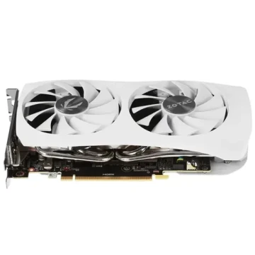 Видеокарта ZOTAC (ZT-D40700Q-10M) GeForce RTX 4070 12GB TWIN EDGE OC WHITE ED