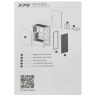 Компьютерный корпус ADATA XPG VALOR MESH TG White (VALORMESHWOF-WHCWW)