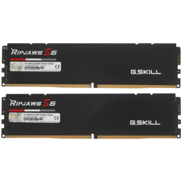 Оперативная память 32 Gb 6000 MHz G.Skill RIPJAWS S5 Black (F5-6000J3238F16GX2-RS5K)