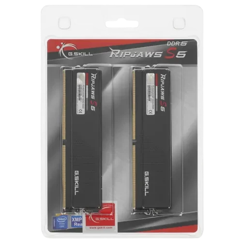 Оперативная память 32 Gb 6000 MHz G.Skill RIPJAWS S5 Black (F5-6000J3238F16GX2-RS5K)