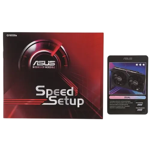 Видеокарта ASUS (DUAL-RTX3050-8G-V2) GeForce RTX 3050 8GB DUAL 90YV0GH7-M0NA00
