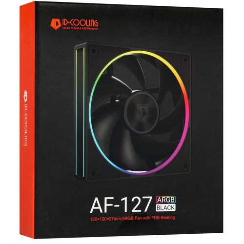 Вентилятор для корпуса ID-COOLING AF-127-ARGB-K TRIO