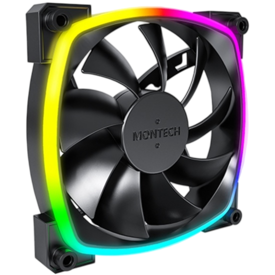 Вентилятор для корпуса Montech AX120 ARGB Black (AX120B) PWM