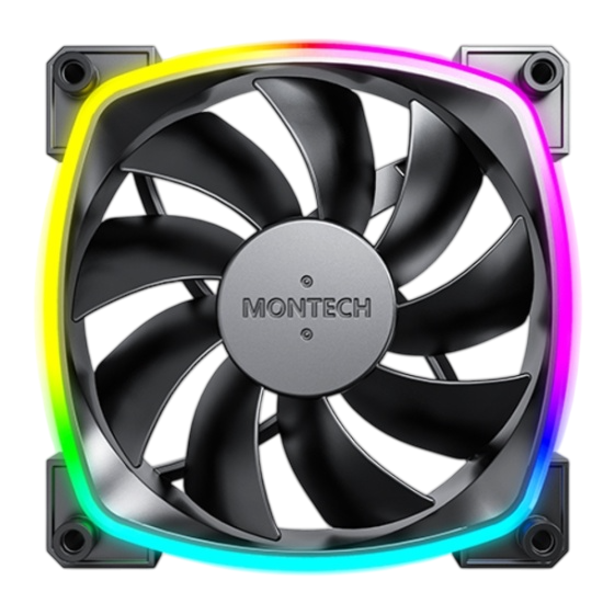 Вентилятор для корпуса Montech AX120 ARGB Black (AX120B) PWM
