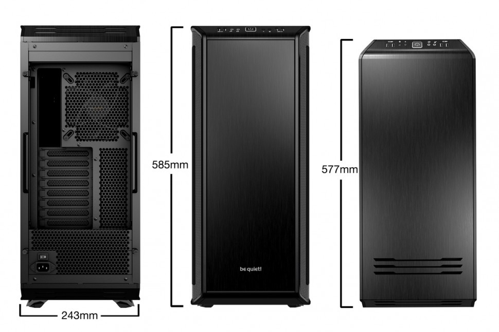 Компьютерный корпус Be Quiet! DARK BASE 900 Black BG011