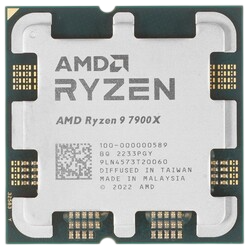 Процессор AMD Ryzen 9 7900X OEM 100-000000589