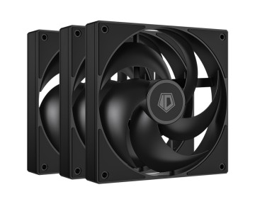 Комплект вентиляторов для корпуса ID-COOLING Black (AS-120-K TRIO)