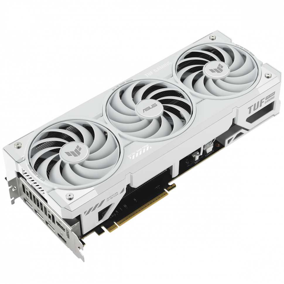 Видеокарта ASUS (TUF-RTX5070TI-O16G-WHITE-GAMING) GeForce RTX 5070 Ti 16GB TUF GAMING OC WHITE (90YV0MD3-M0NA00)
