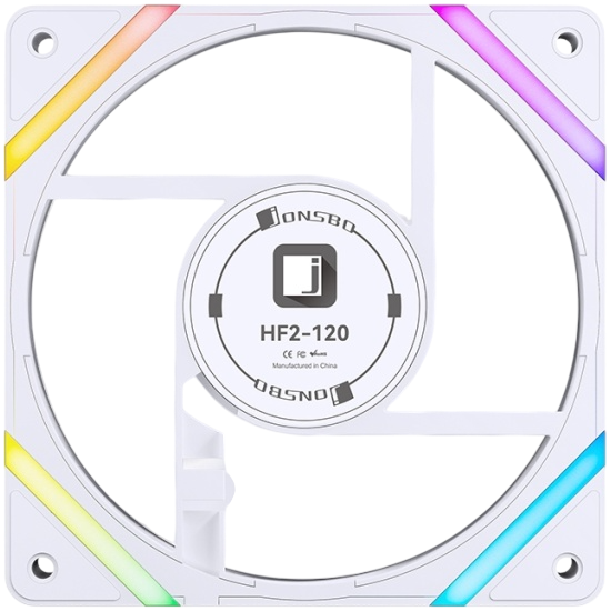 Вентилятор для корпуса JONSBO HF2-120WR Reverse ARGB LED White