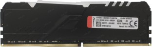 Оперативная память 32 Gb 3600 MHz Kingston HYPERX FURY RGB Black (HX436C18FB3A/32)