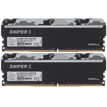 Оперативная память 32 Gb 3600 MHz G.Skill SNIPER X (F4-3600C19D-32GSXWB)