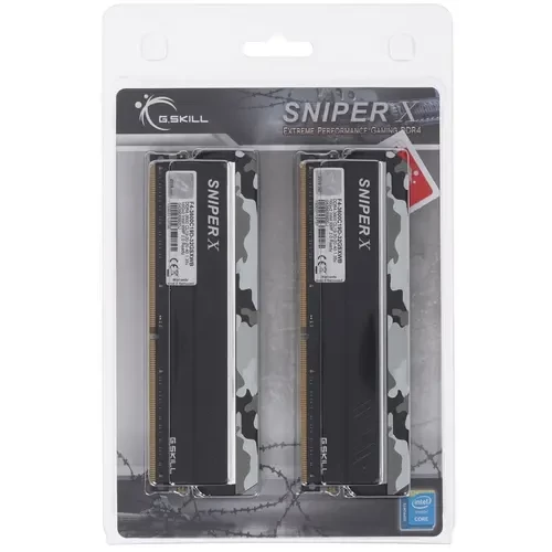 Оперативная память 32 Gb 3600 MHz G.Skill SNIPER X (F4-3600C19D-32GSXWB)