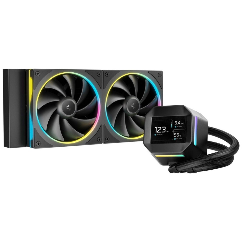 Система жидкостного охлаждения для процессора Deepcool LM240 (R-LM240-BKDMMC-1)