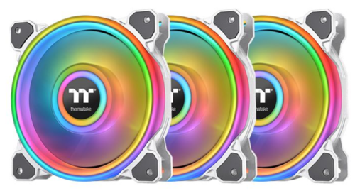 Вентилятор для корпуса Thermaltake Riing Quad 14 Radiator TT Premium Edition White RGB CL-F101-PL14SW-A