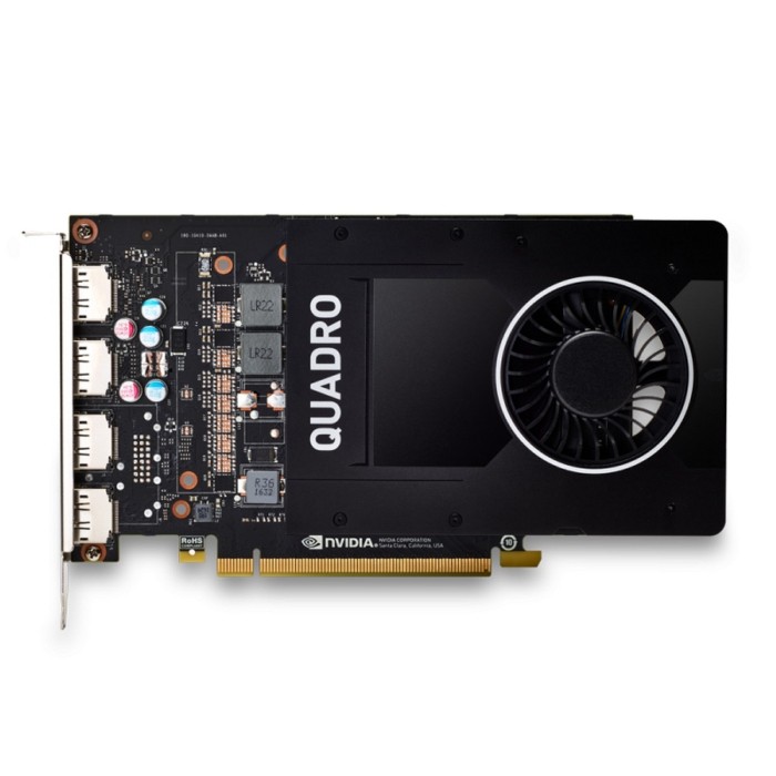 Видеокарта NVIDIA (VCQP2000-SB) Quadro P2000 5Gb