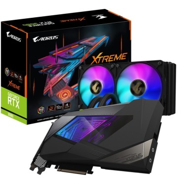 Видеокарта GIGABYTE (GV-N3080AORUSX W-10GD) GeForce RTX 3080 10GB AORUS XTREME WATERFORCE 10G (rev. 2.0)